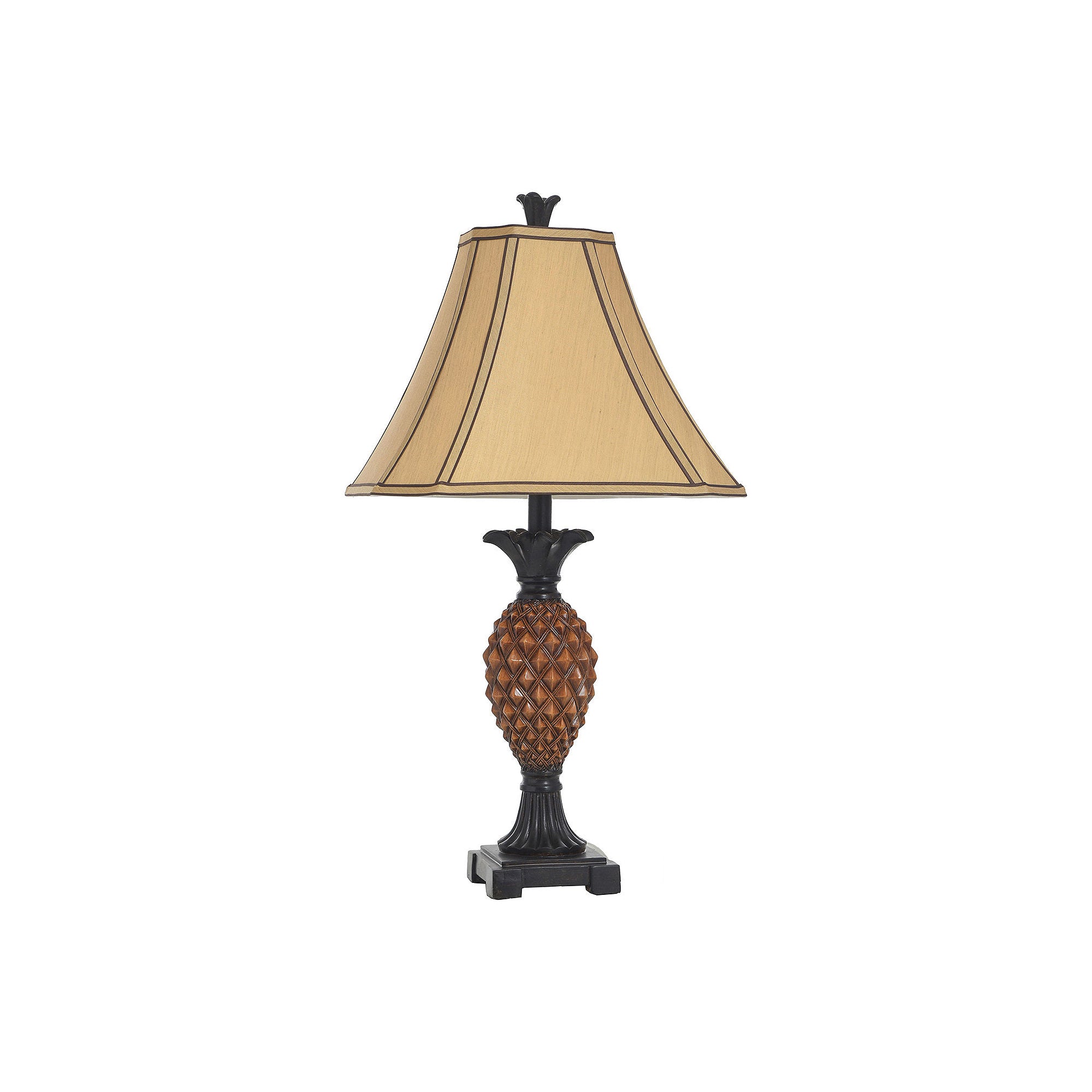 Stylecraft 29 Pineapple Table Lamp - BROWN ONE SIZE