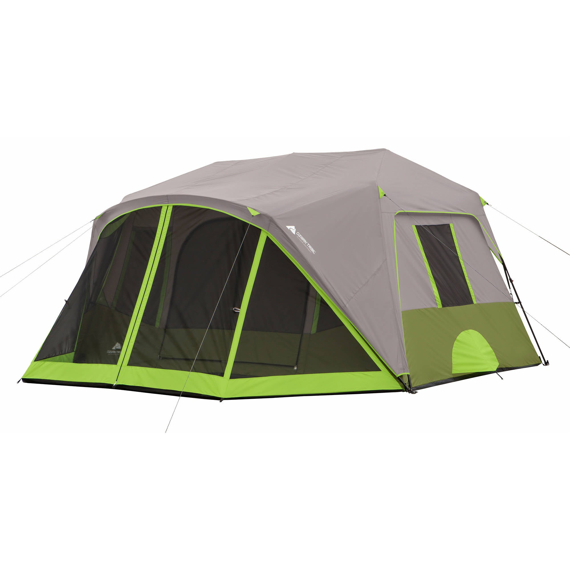 Ozark Trail WMT-14984 9 Person 2 Room Instant Cabin Tent with Screen Room