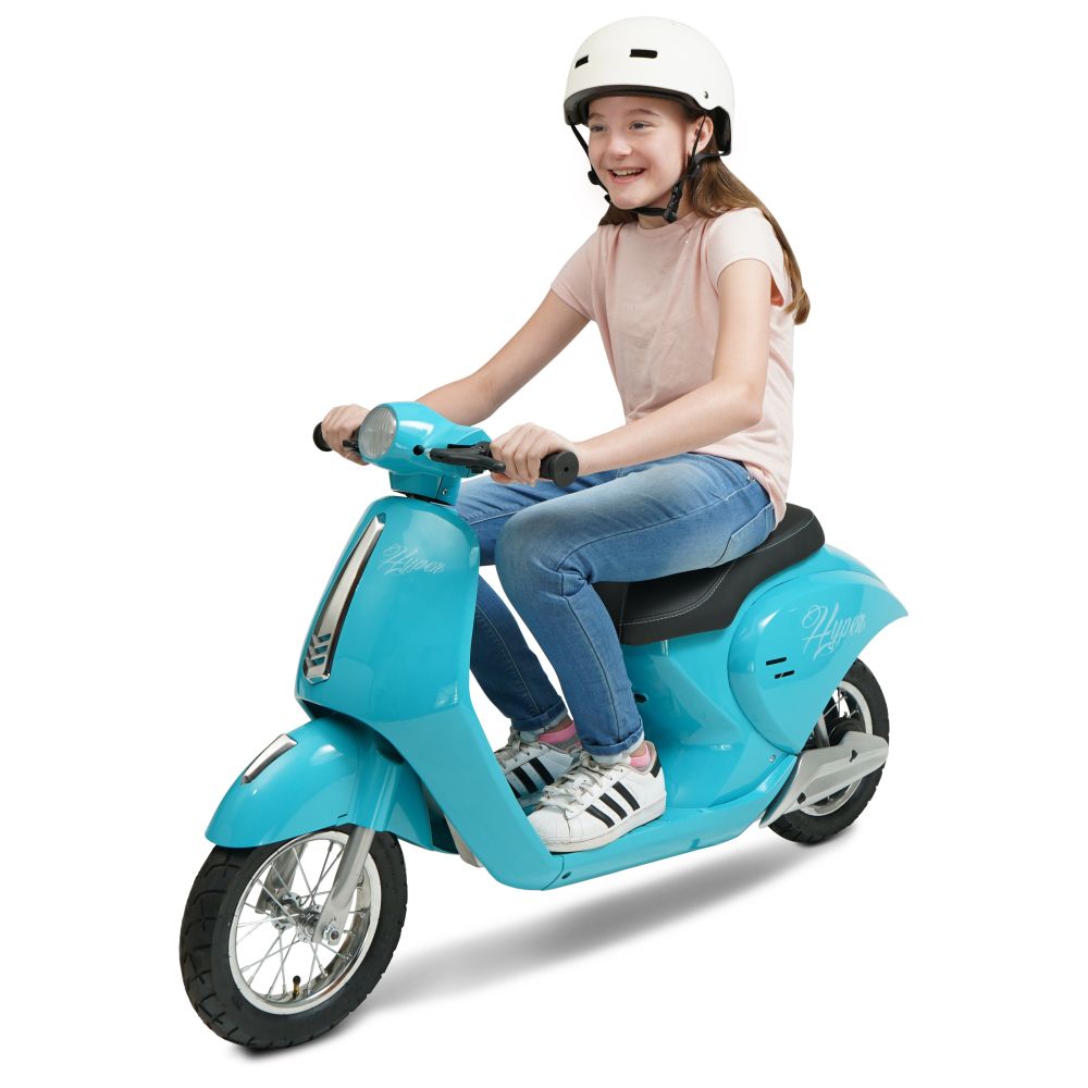 Hyper HYP-SCR-1000 Bicycles 24v Hyper Retro Scooter, Blue