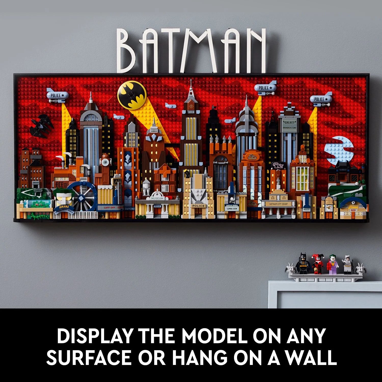 LEGO 76271 DC Batman: The Animated Series Gotham City Build and Display Set