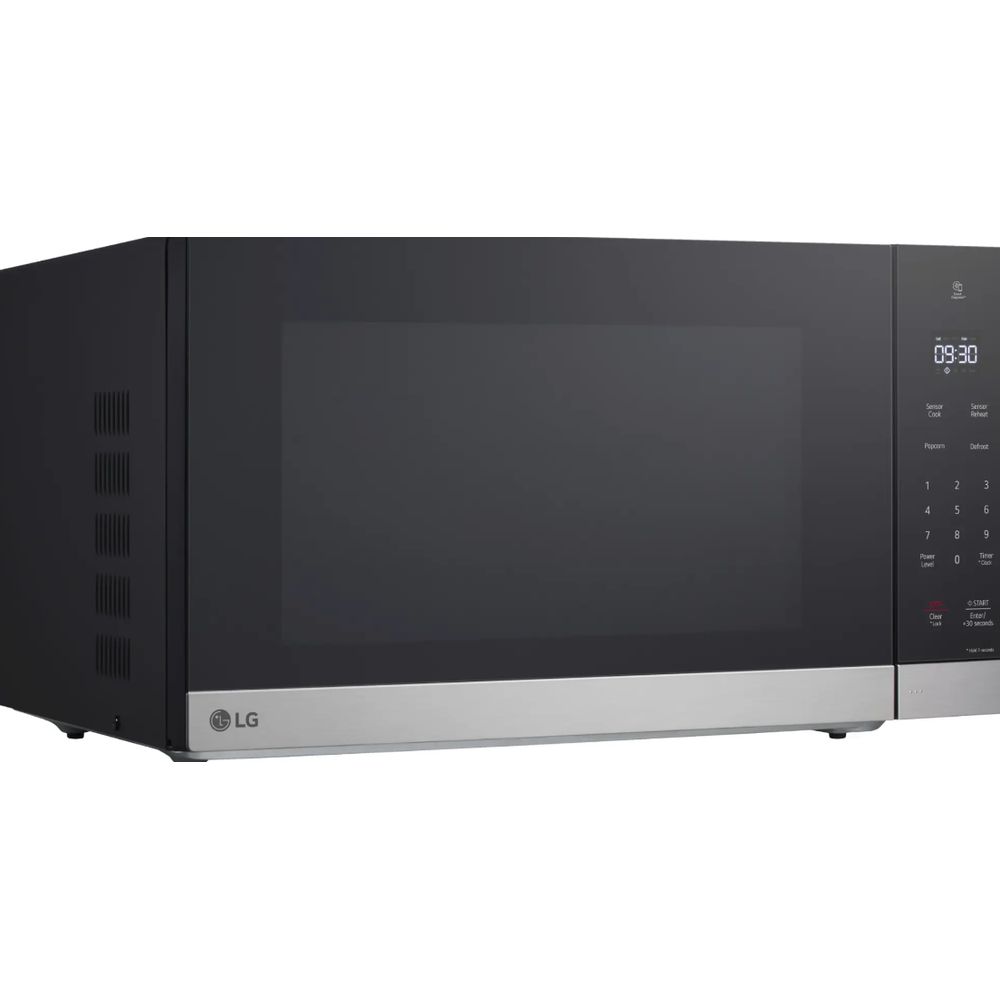 LG MSER2090S 2.0 Cu. Ft. Countertop Microwave with Sensor Cooking and Smart Inverter - Stainless Steel