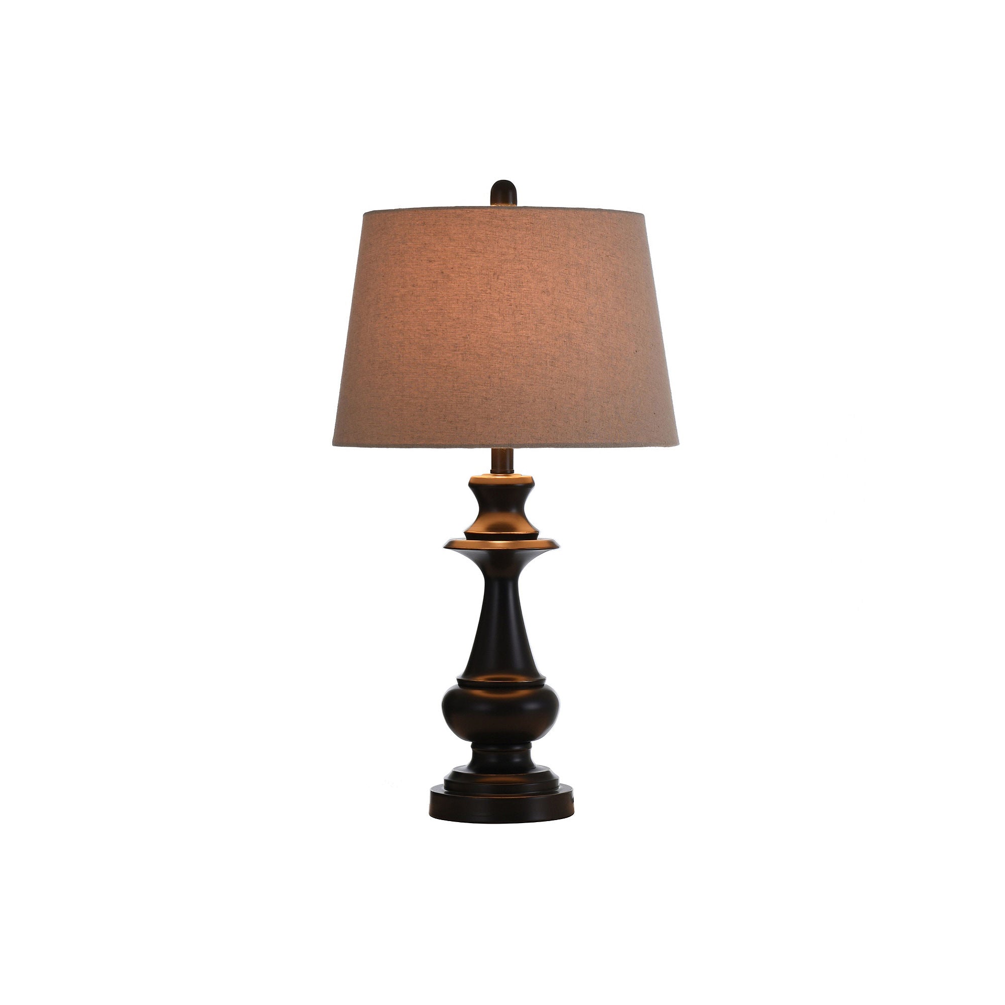 Stylecraft Bronze Metal Table Lamp Bronze