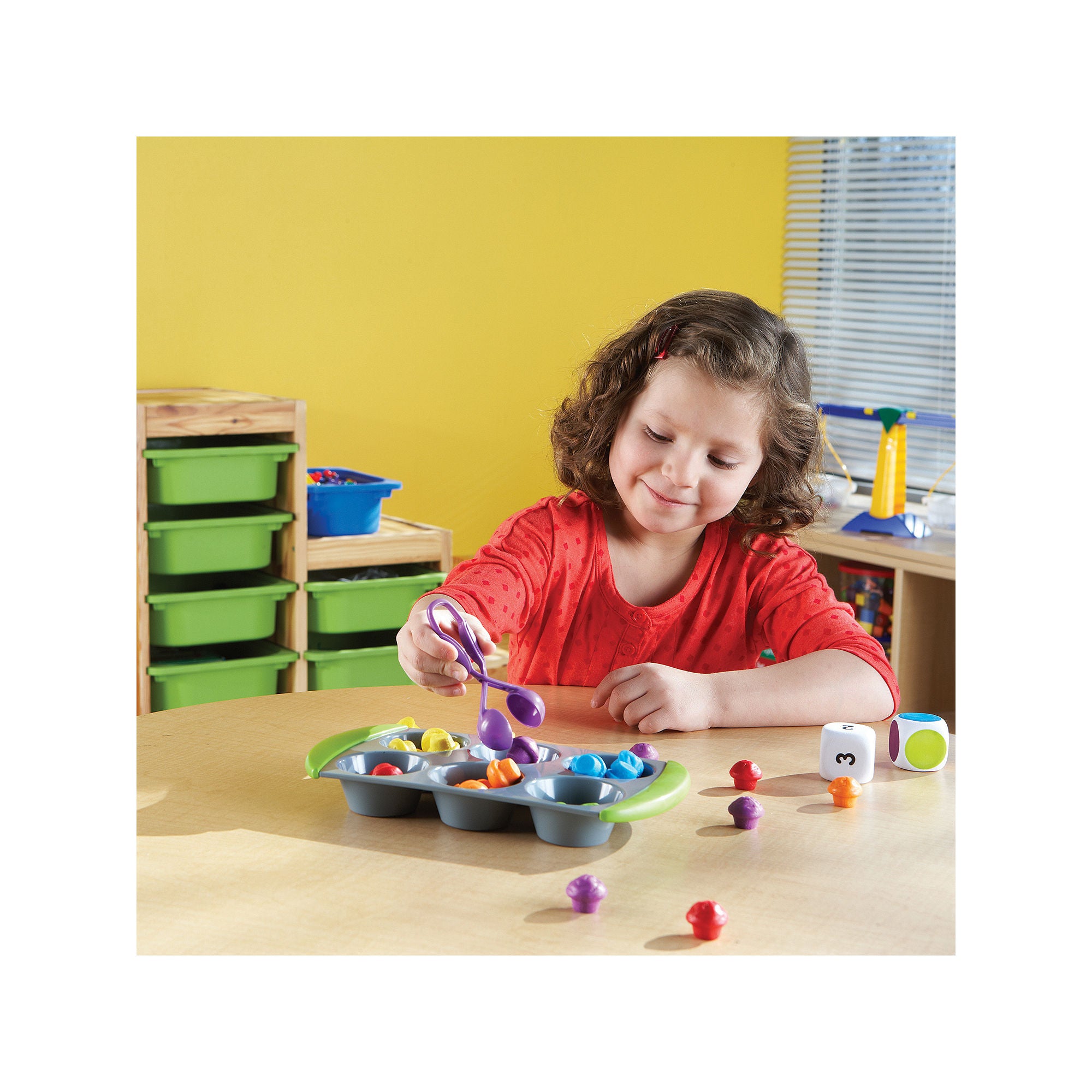 Learning Resources Mini Muffin Match Up, 77 Pieces