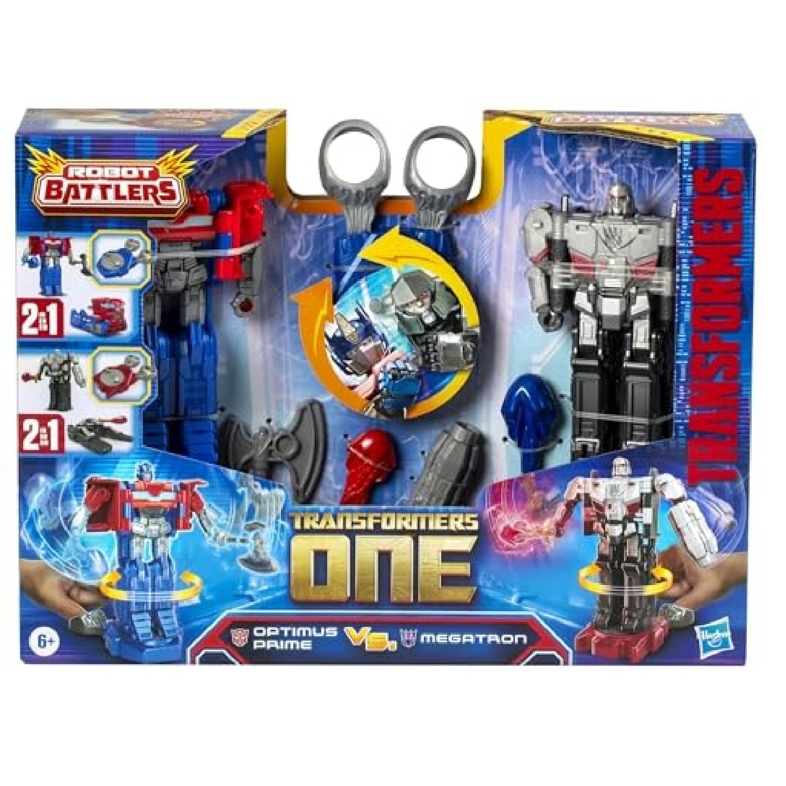 Transformers F92075L0 One Robot Battlers Action Figure 2-Pack