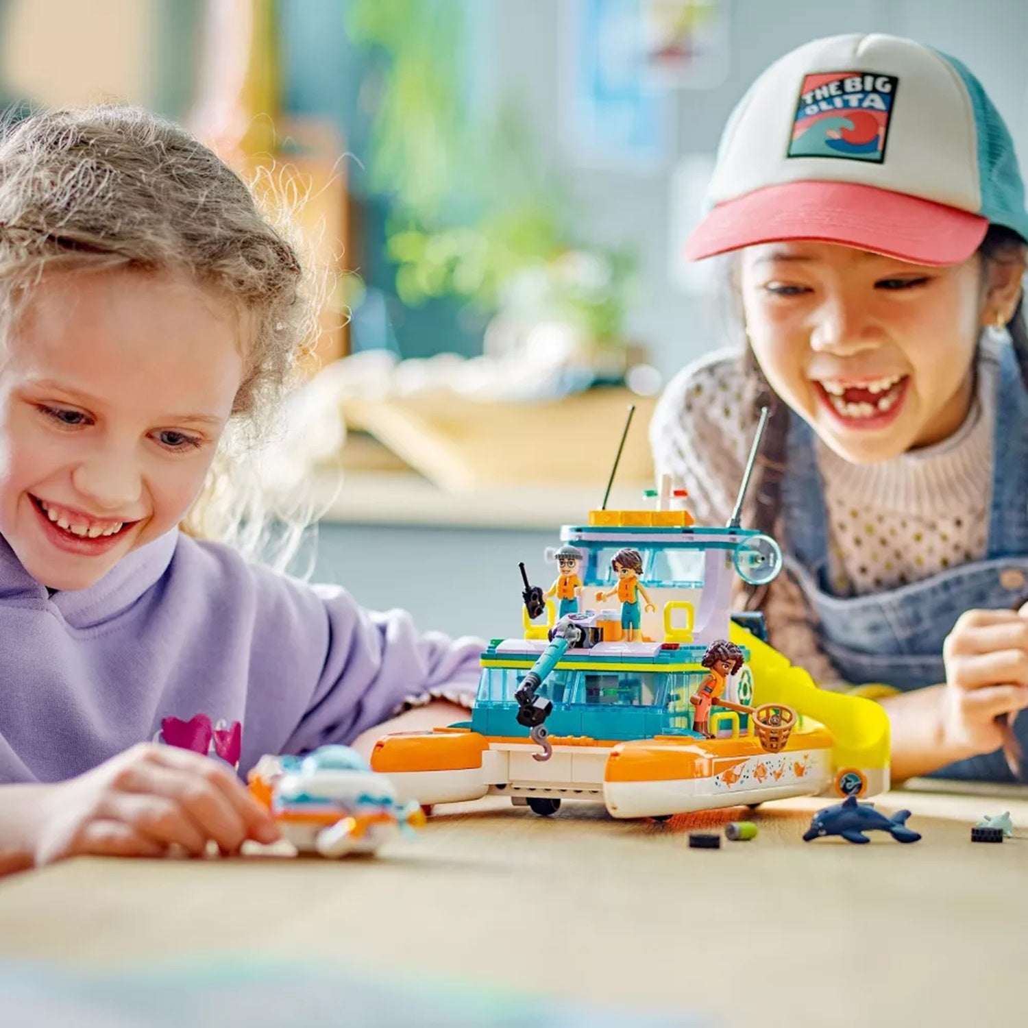 LEGO 41734 Friends Sea Rescue Boat Dolphin Building Toy