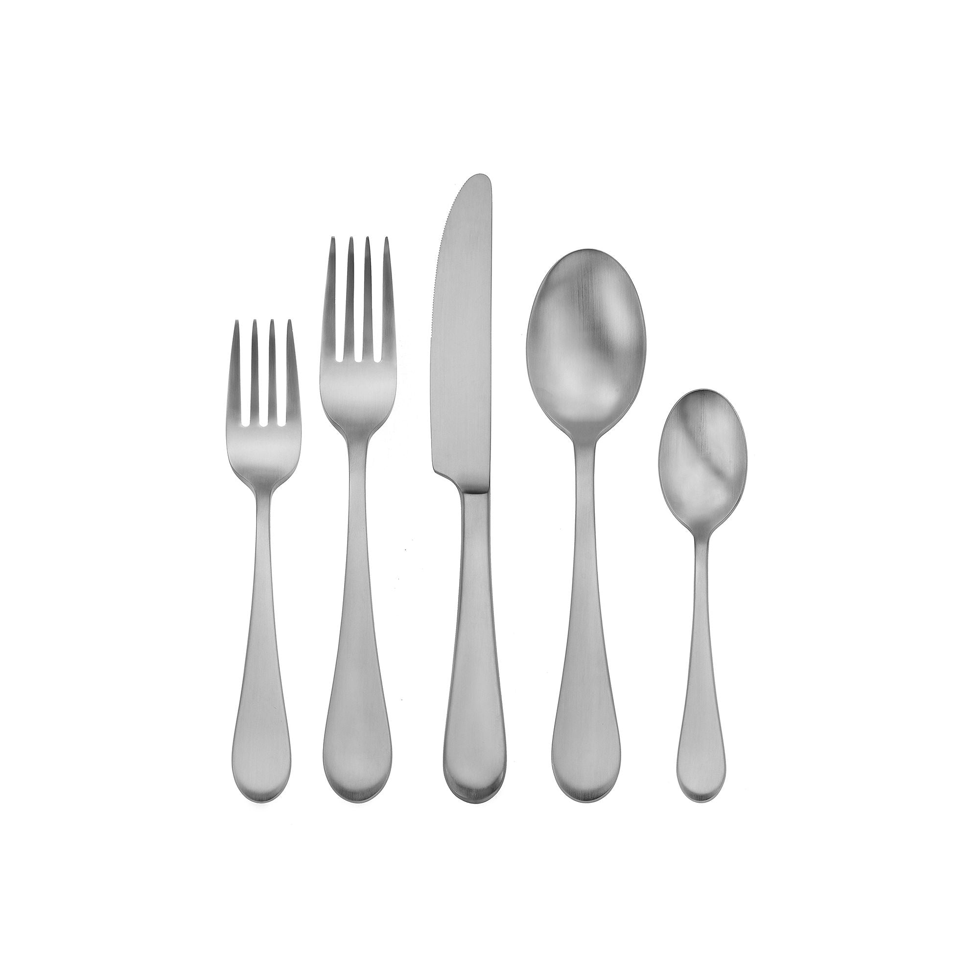 Oneida Satin Icarus 20-Pc. Flatware Set - SILVER ONE SIZE