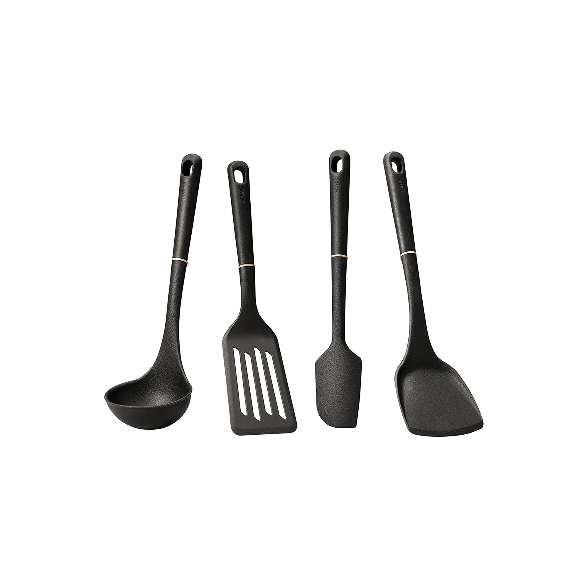 Meyer Accent Collections 4-Pc. Kitchen Tool Set - MATTE BLACK ONE SIZE