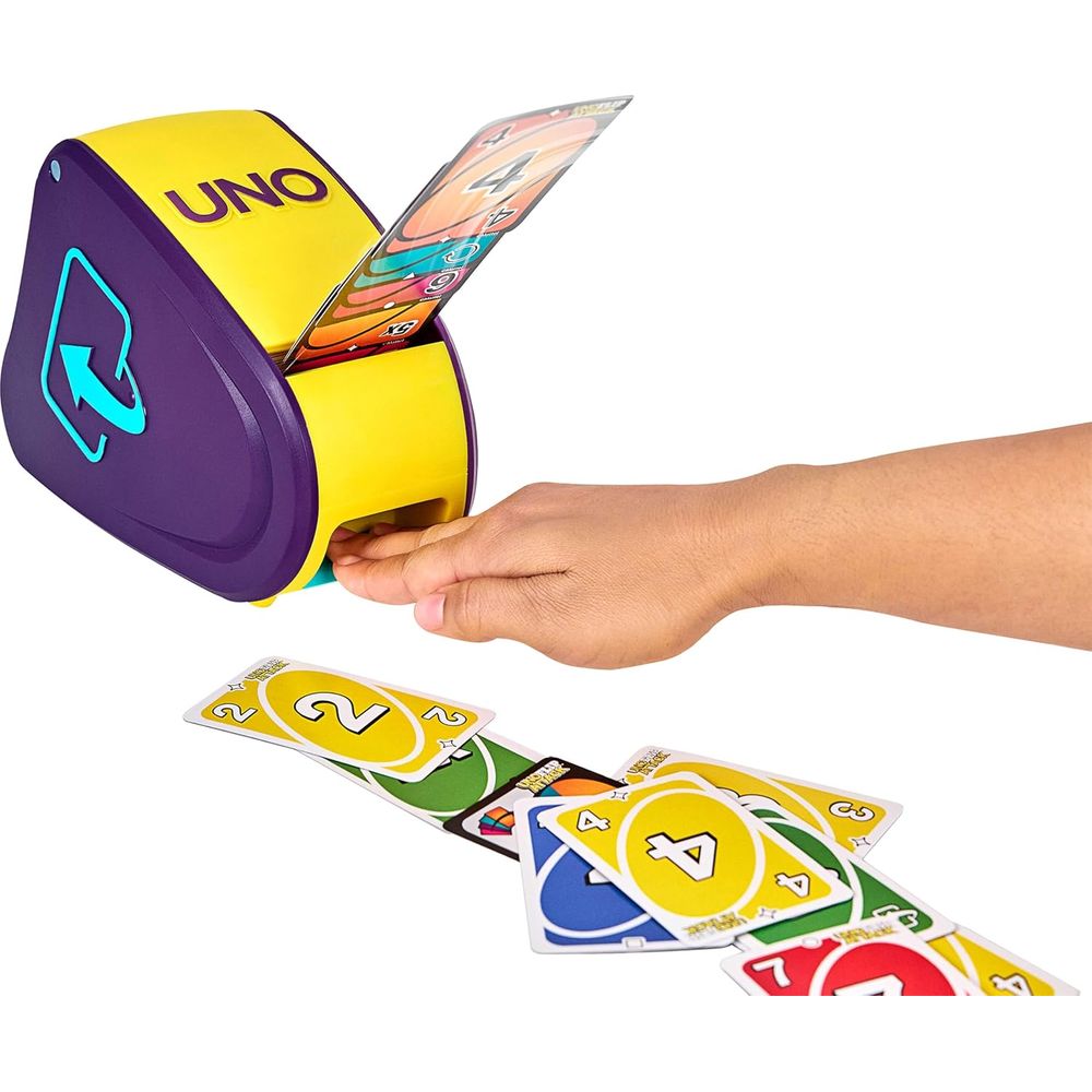 Mattel Games HXT54 UNO Flip Attack Card Game for Kids, Adults & Family Nights