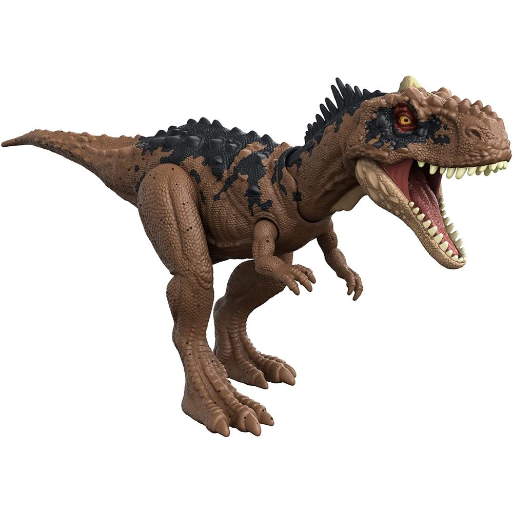 Mattel HDX35 Jurassic World: Dominion Roar Strikers Rajasaurus Medium Dino Figure