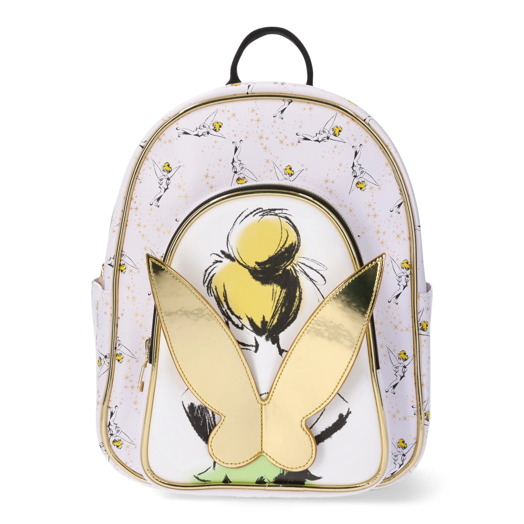 Tinker Bell S24DC58304-XX Disney Tinkerbell 3D Wings Women's 10.5 Mini Backpack, White