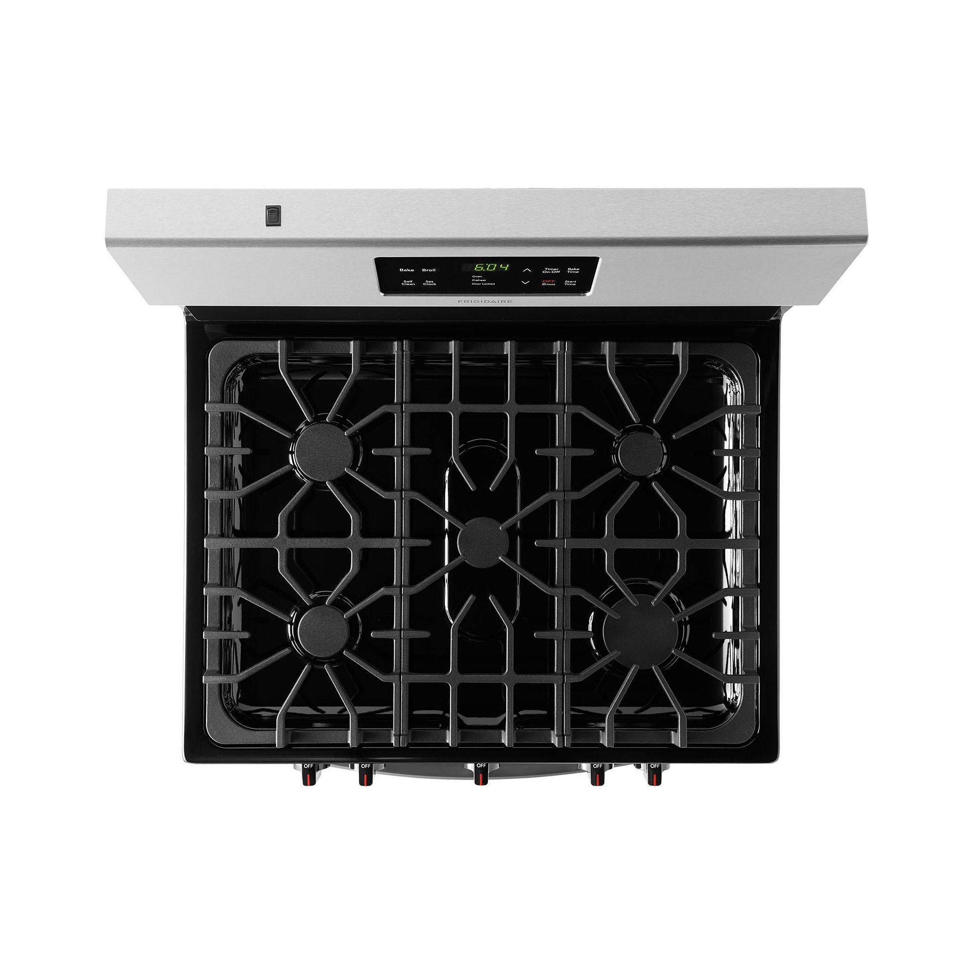 Frigidaire FFGF3054TS 30 inch 5.0 cu. ft. Gas Range with Self-Cleaning Oven in Stainless Steel