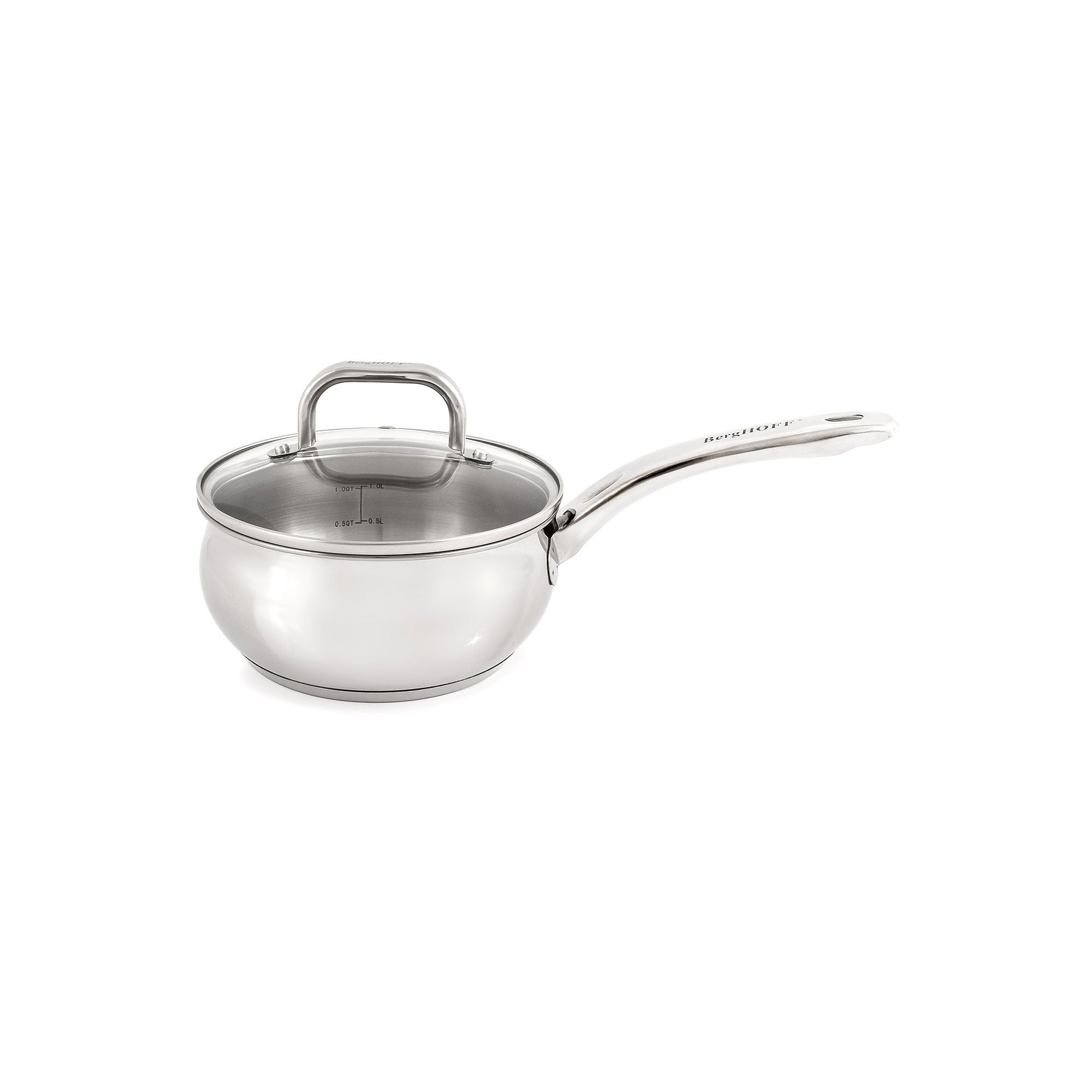 Berghoff Belly Shape 18/10 Stainless Steel 1.5-Qt. Sauce Pan - STAINLESS STEEL ONE SIZE