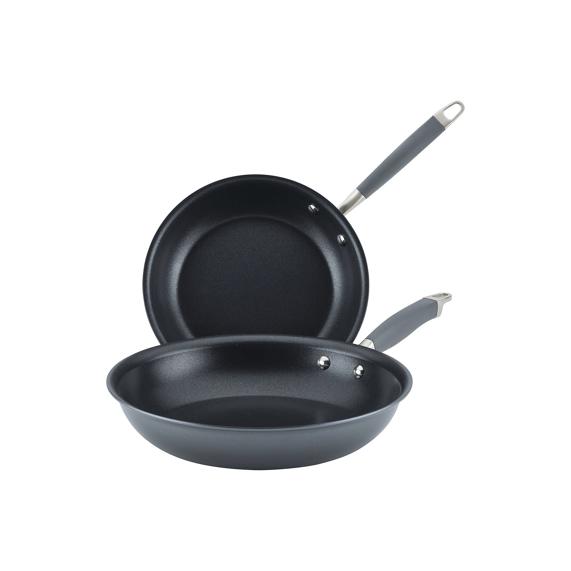 Anolon Advanced Home Hard Anodized 2-Pc. Skillet - MOONSTONE ONE SIZE