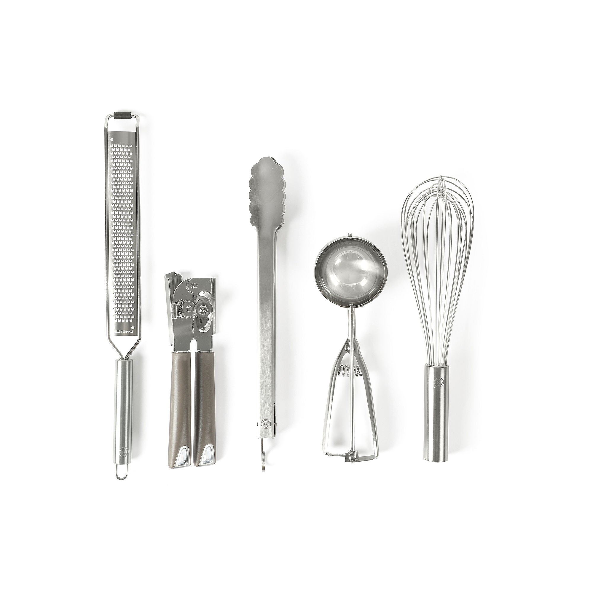 Martha Stewart Stainless Steel 5-Pc. Kitchen Tool Set 13848605R - STAINLESS STEEL ONE SIZE