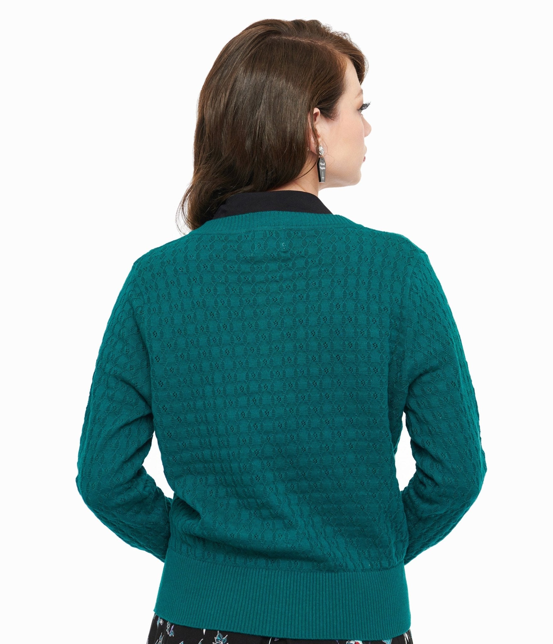 Banned 1950s Green Katie Cardigan