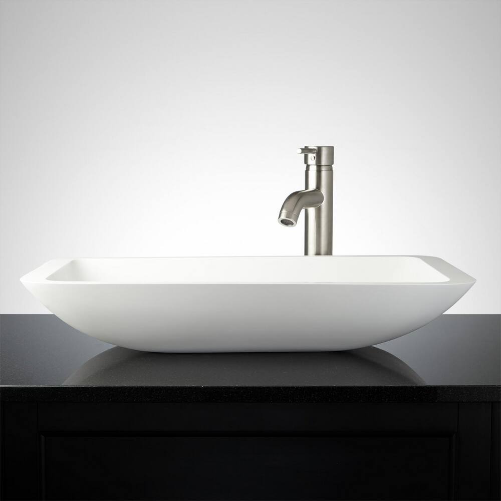 Signature Hardware 398736 Canopus 24 Resin Vessel Bathroom Sink