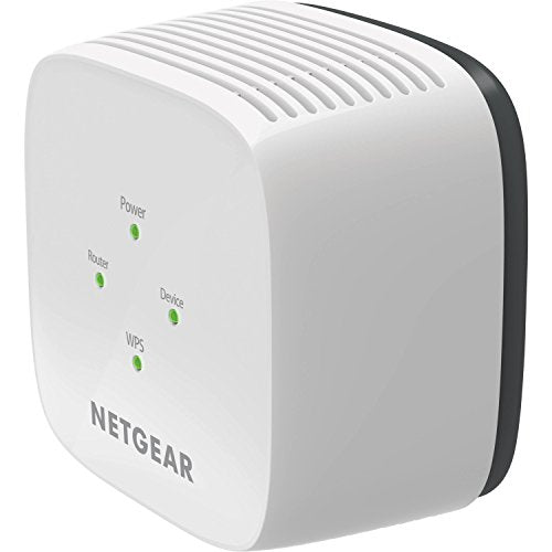 NETGEAR EX6110-100NAS AC1200 Dual Band Wireless Range Extender, White