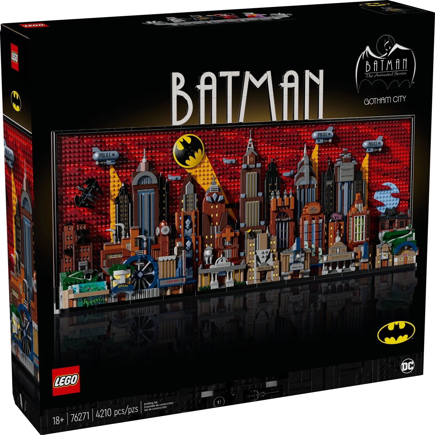 LEGO 76271 DC Batman: The Animated Series Gotham City Build and Display Set