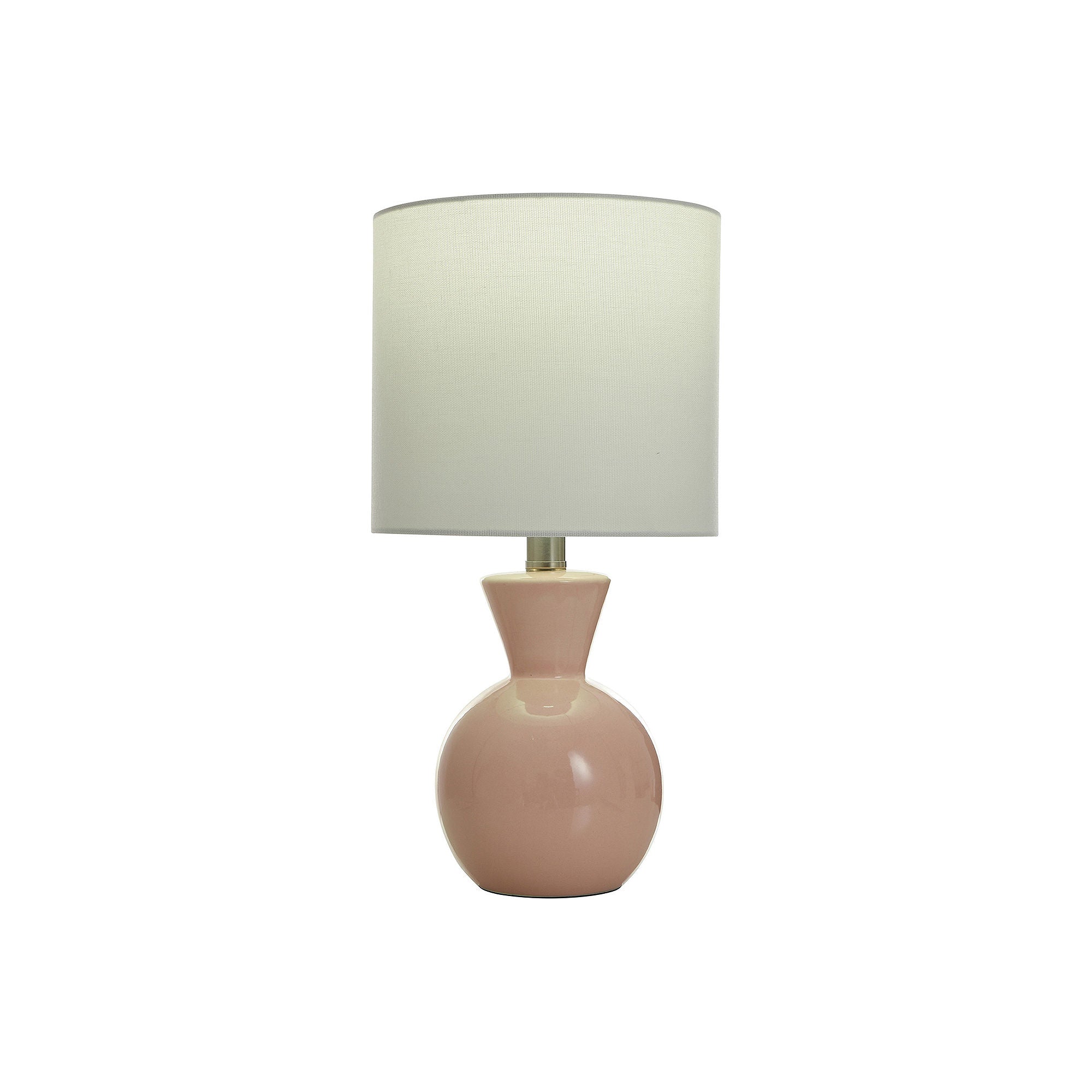 Collective Design By Stylecraft Soft Pink Ceramic Table Lamp TL17704JCDS - SOFT PINK ONE SIZE