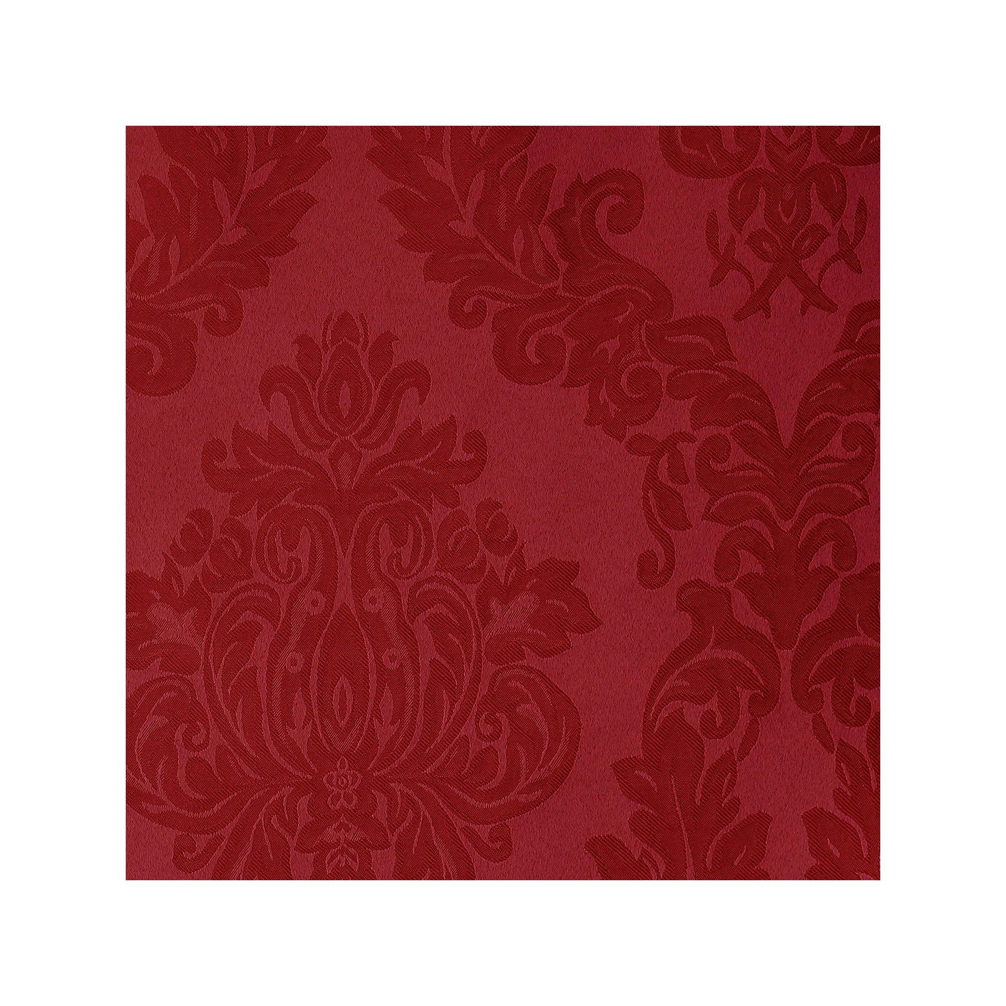 Elrene Home Fashions Barcelona Jacquard Damask Tablecloth - RED ONE SIZE