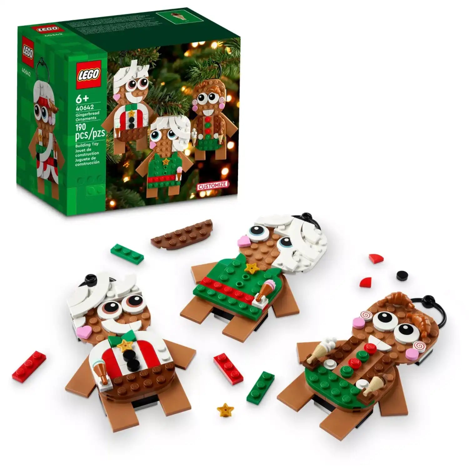 LEGO 40642 Gingerbread Ornaments Building Toy