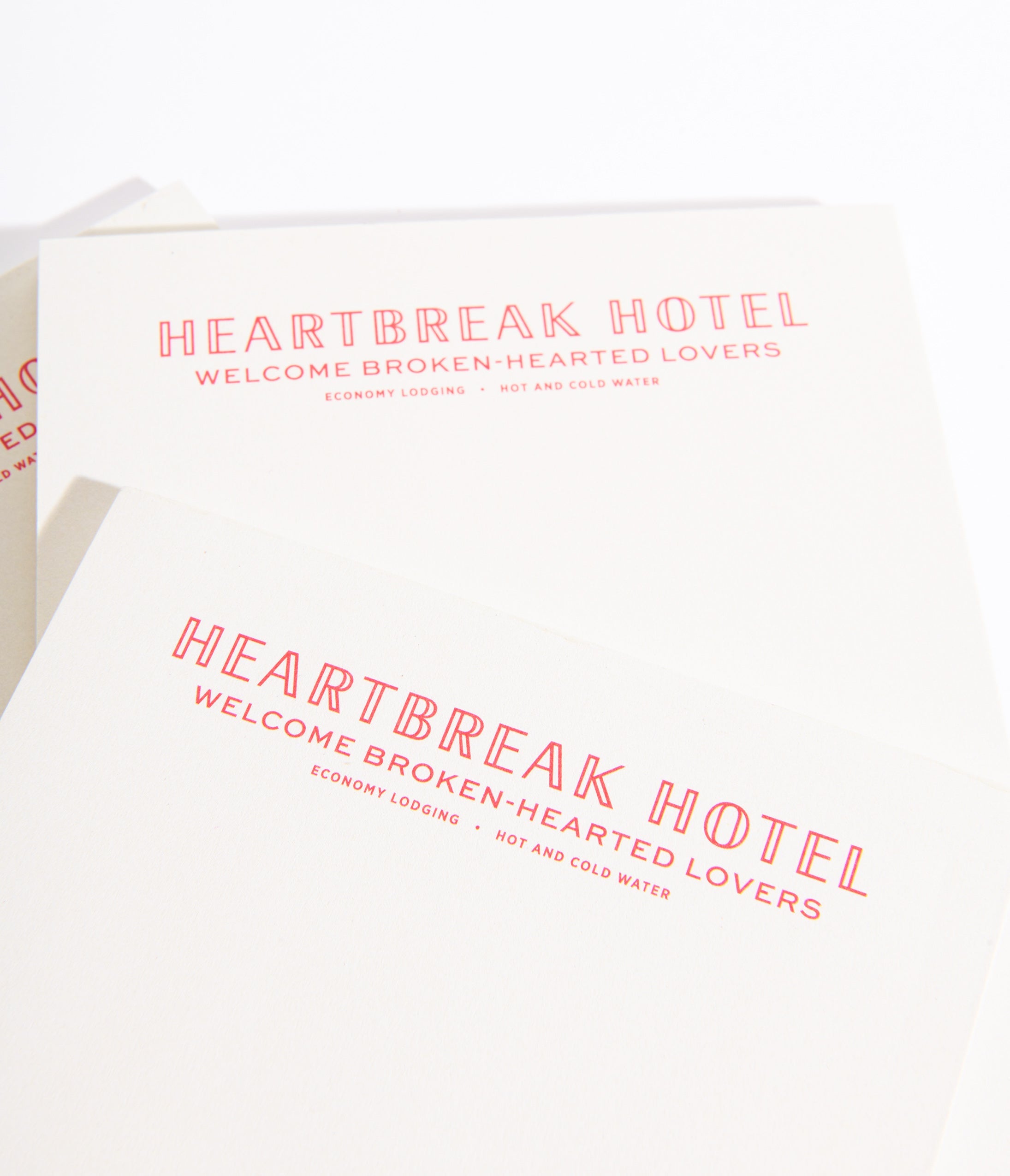 Heartbreak Hotel Notepad