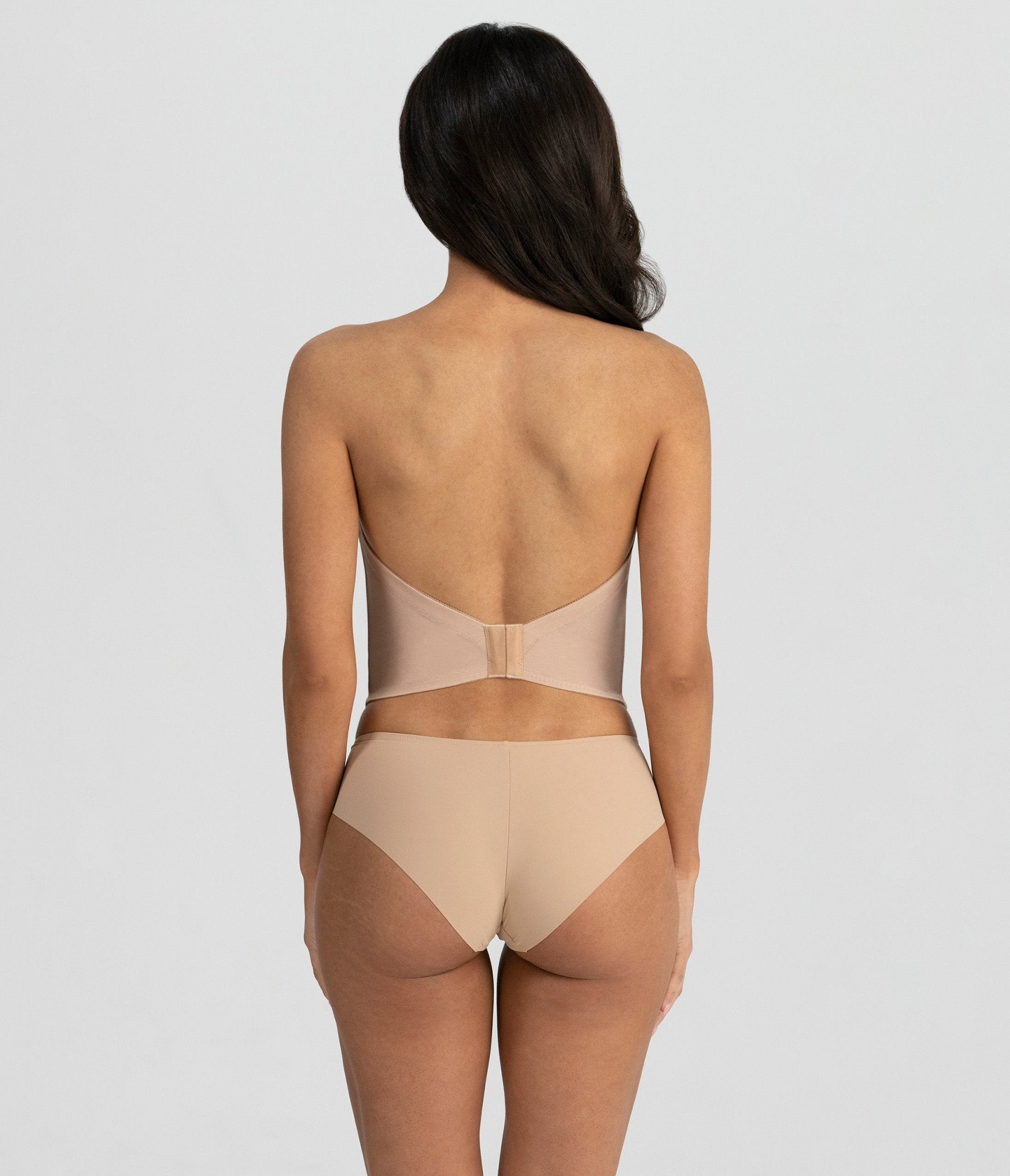 Mocha Backless Strapless Brie Bridal Bra