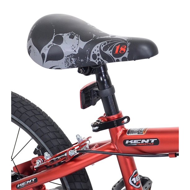 Kent Bicycles 01836 18 In. Abyss Boy's Freestyle BMX Bike, Red