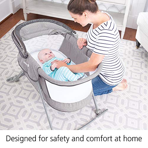 Safety 1st BT080GCR Nap and Go Rocking Bassinet, Pathway