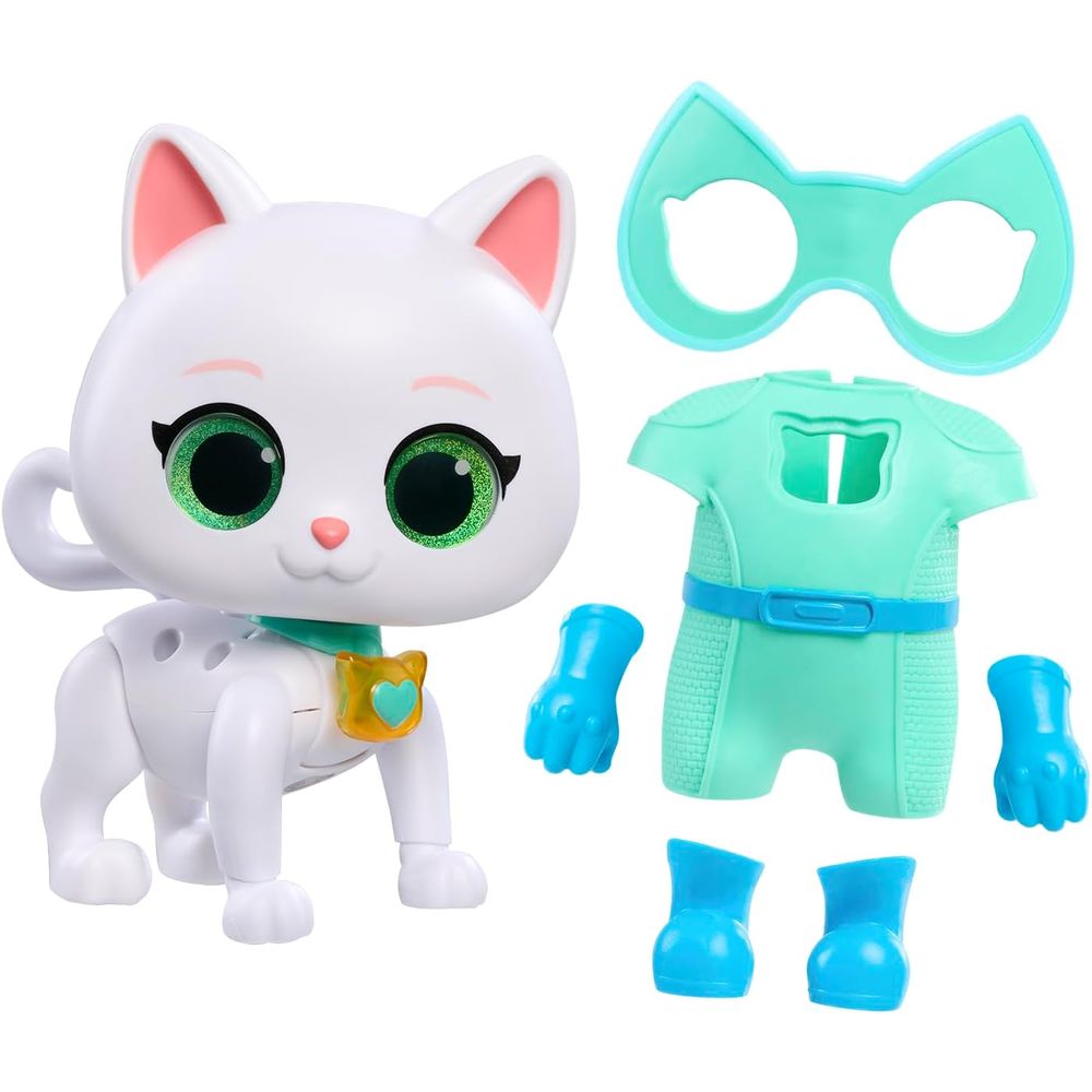 Just Play 67017 Disney Junior SuperKitties Cat-Tastic Transforming Bitsy