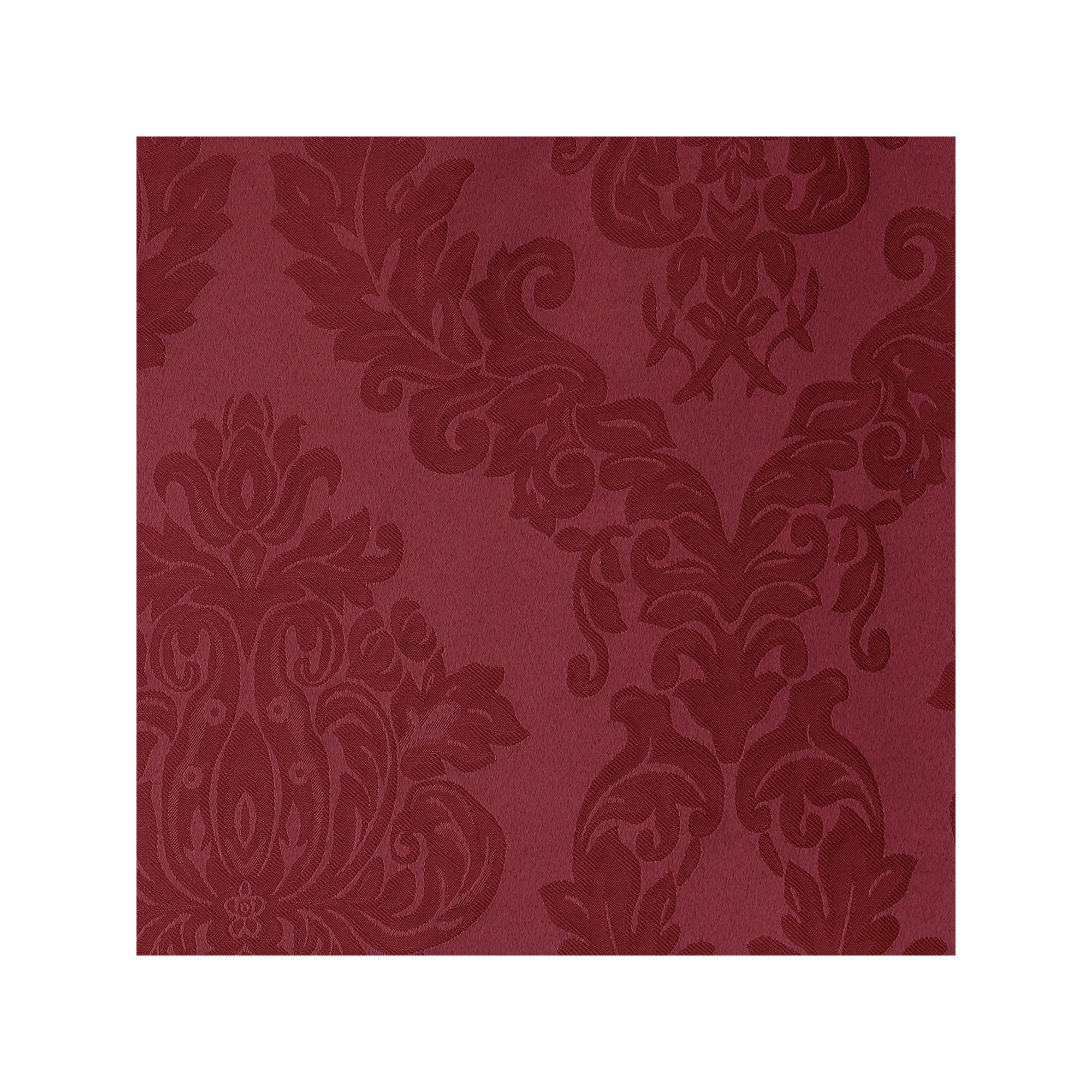 Elrene Home Fashions Barcelona Jacquard Damask Tablecloth - BURGUNDY ONE SIZE