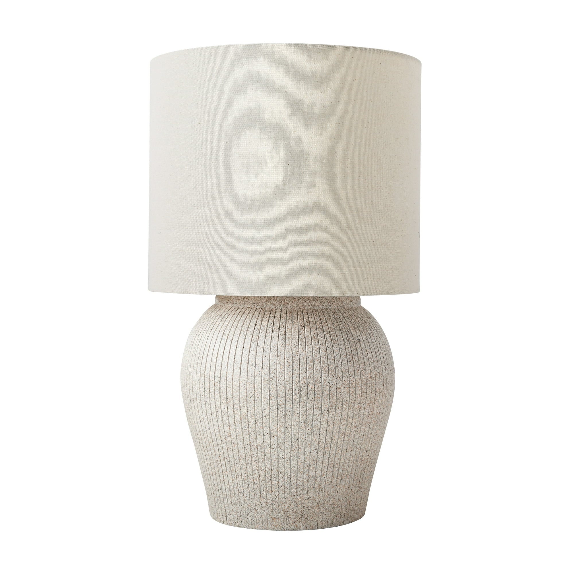 Better Homes & Gardens CPLT1009 21 Raw Sand Table Lamp with Shade by Dave & Jenny Marrs