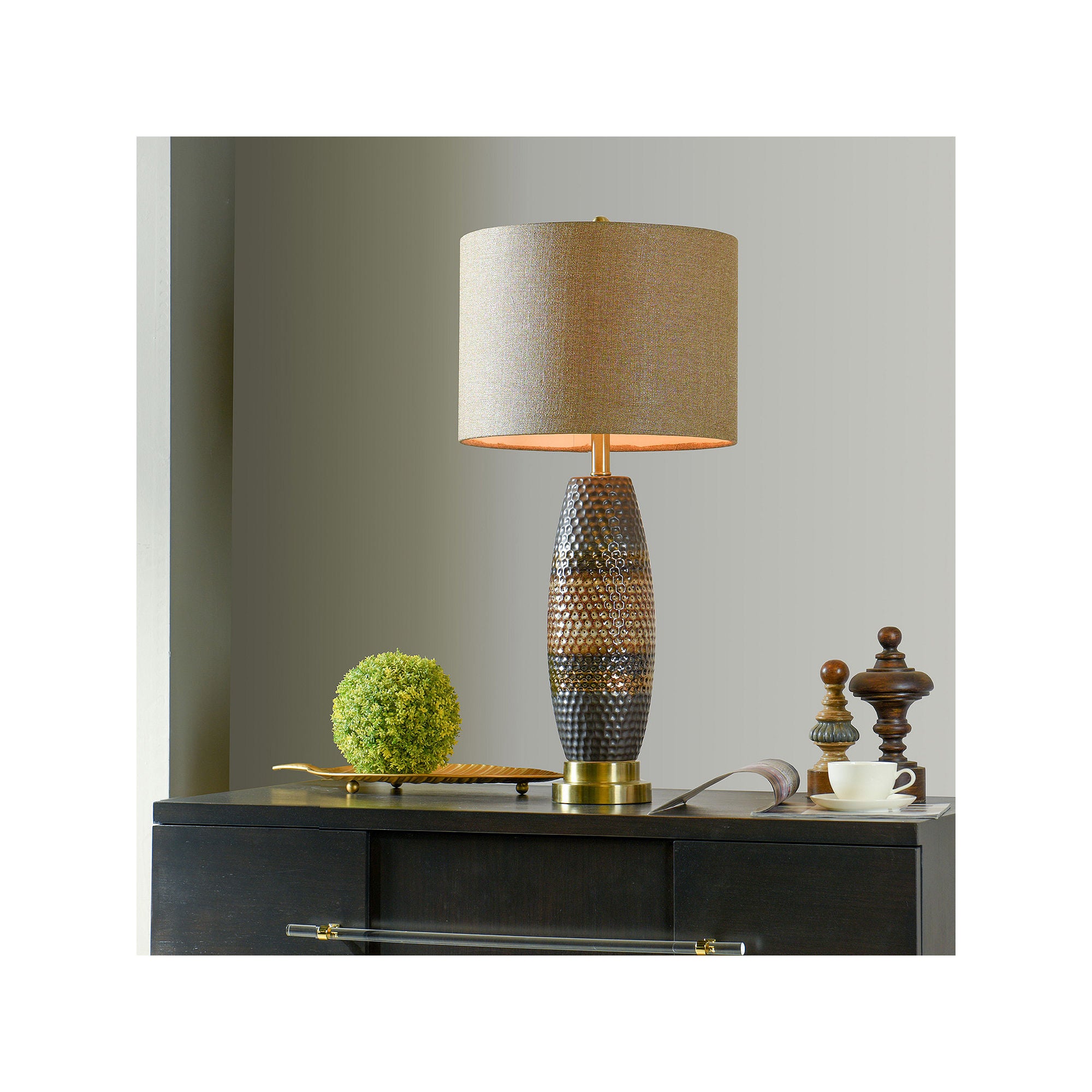 Stylecraft 30.5 Laughlin Table Lamp - BRONZE ONE SIZE