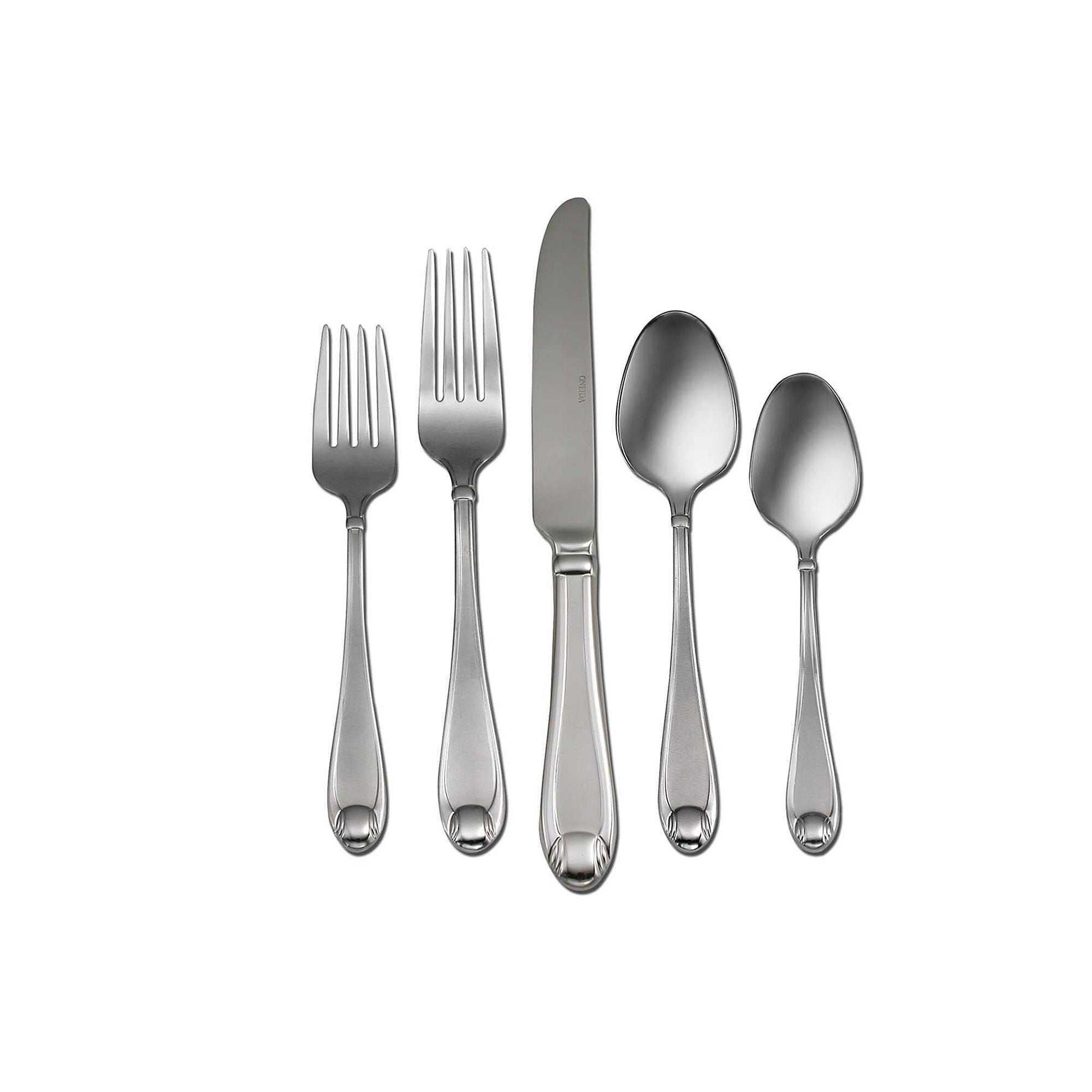 Oneida Satin Garnet 65-Pc. 18/10 Stainless Steel Flatware Set - METALLIC ONE SIZE