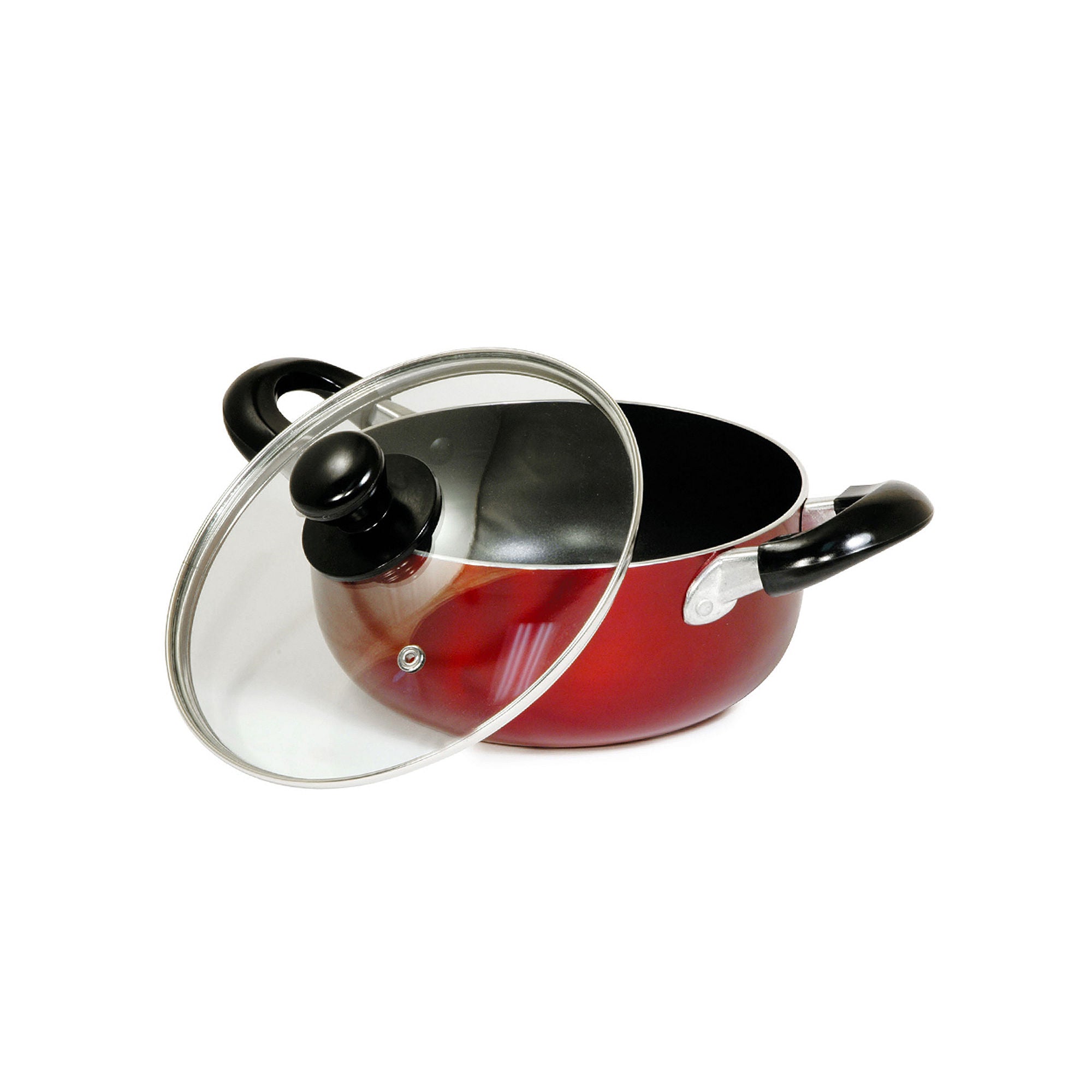 Better Chef 13-qt Aluminum Dutch Oven Red