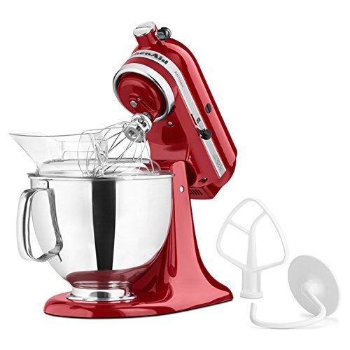 KitchenAid KSM150PSER Artisan 5 Qt. Empire Red Stand Mixer