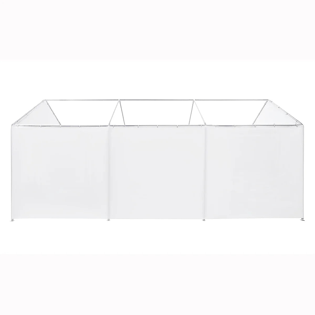 King Canopy SWK2020WF-2 20' x 20' Carport Canopy Sidewall Kit w/ Flaps