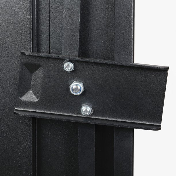 Mossy Oak 42529 8-Gun Ready to Assemble Steel Gun Cabinet 17 in x 11 in Black