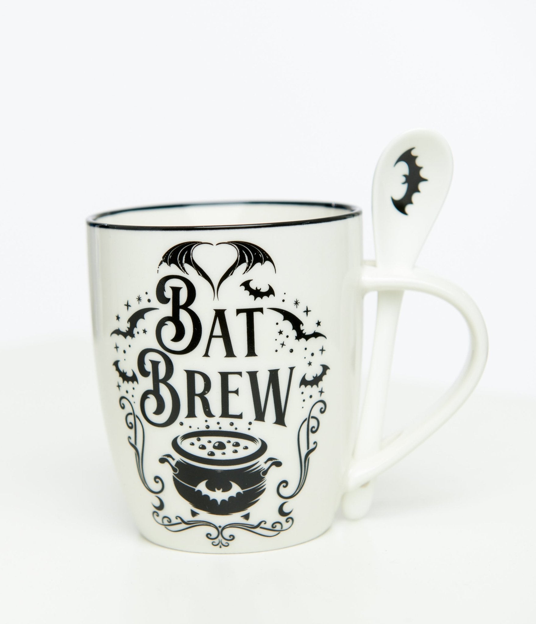 Bat Brew Mug & Spoon Set