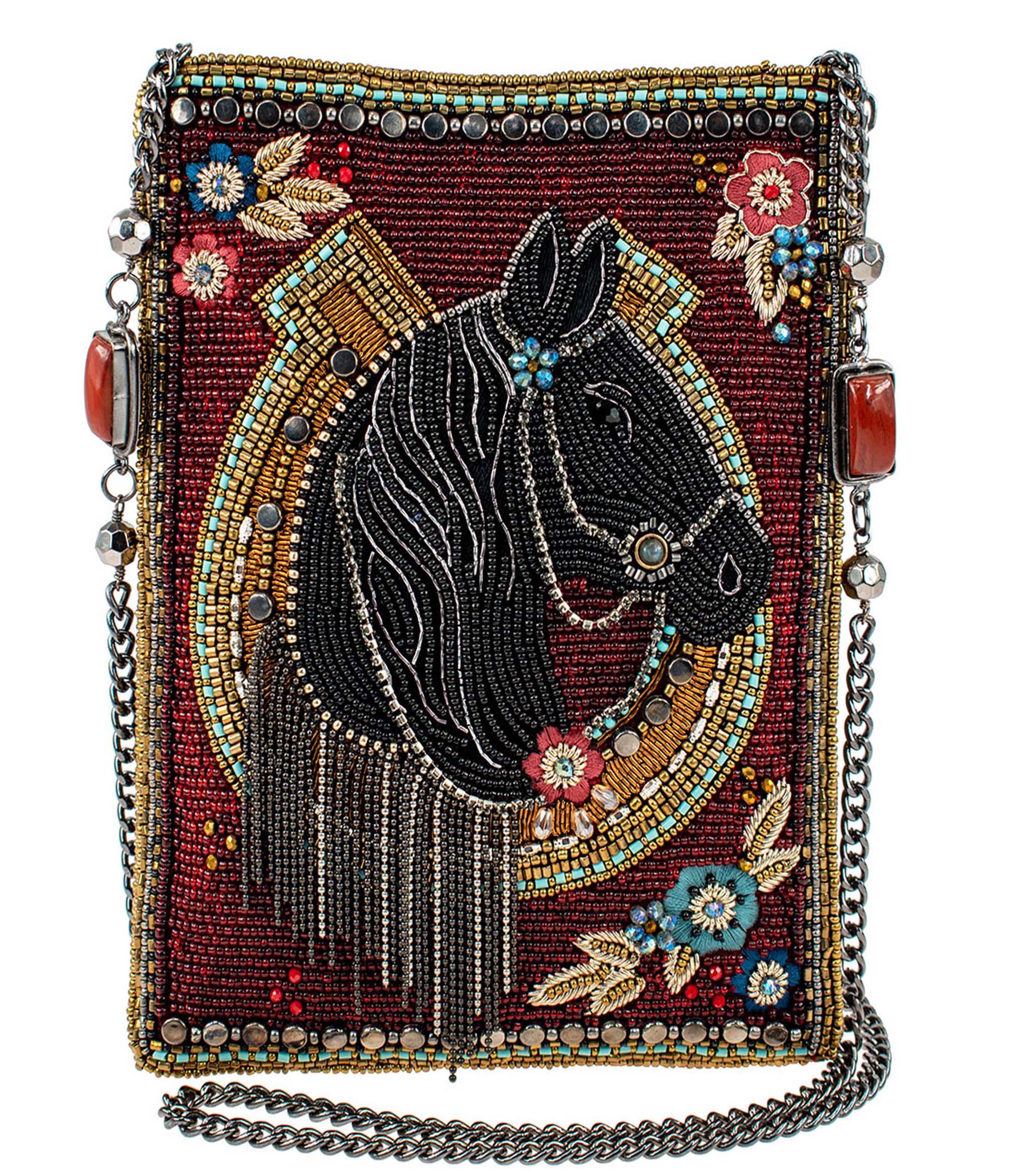 Mary Frances Let's Gallop Mini Crossbody Handbag