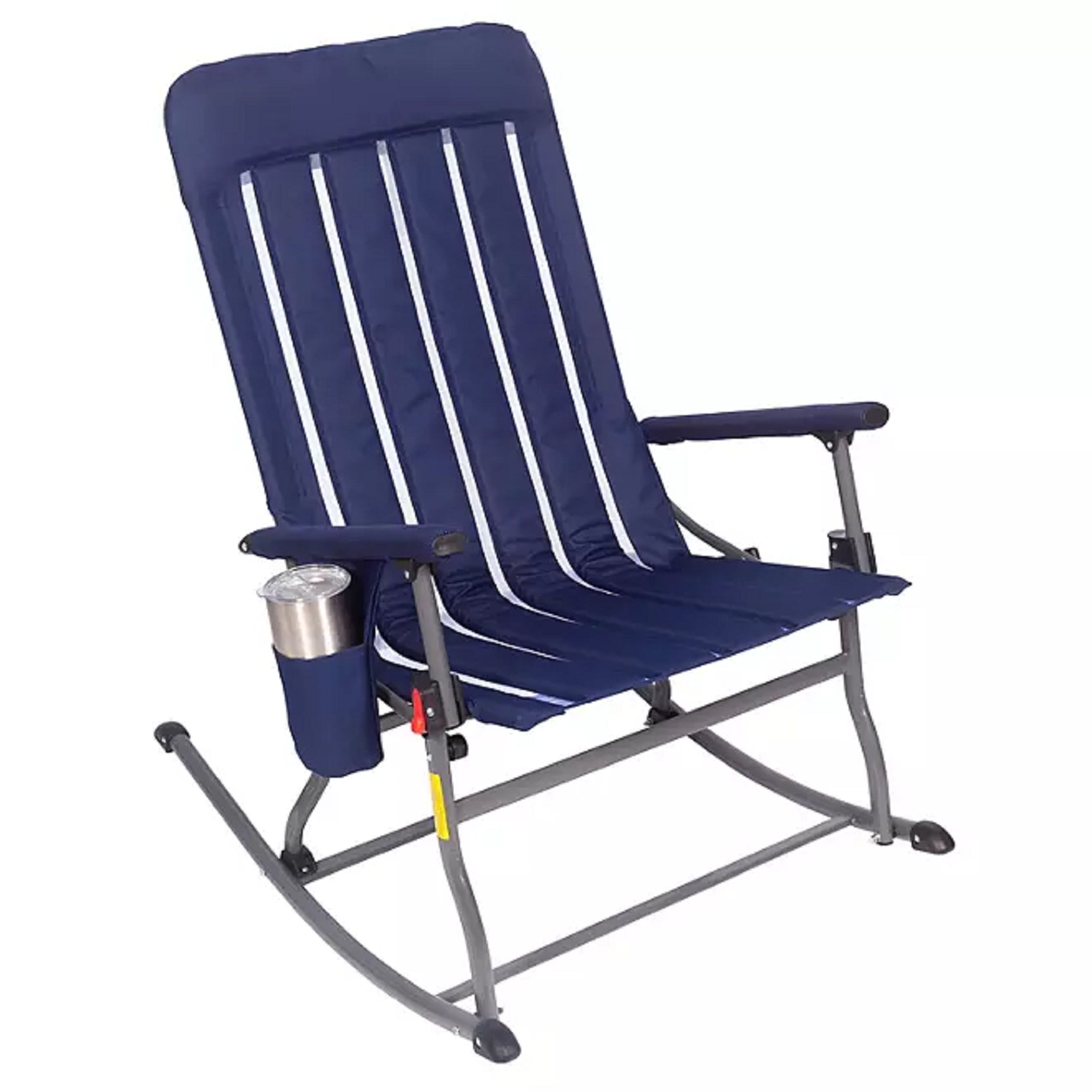 Portable Folding Rocking Chair, Deep Cobalt