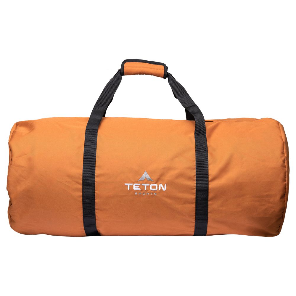 TETON Sports 10061 Sports Bridger 20 F Canvas Mammoth Double Sleeping Bag - Pecan/Fox