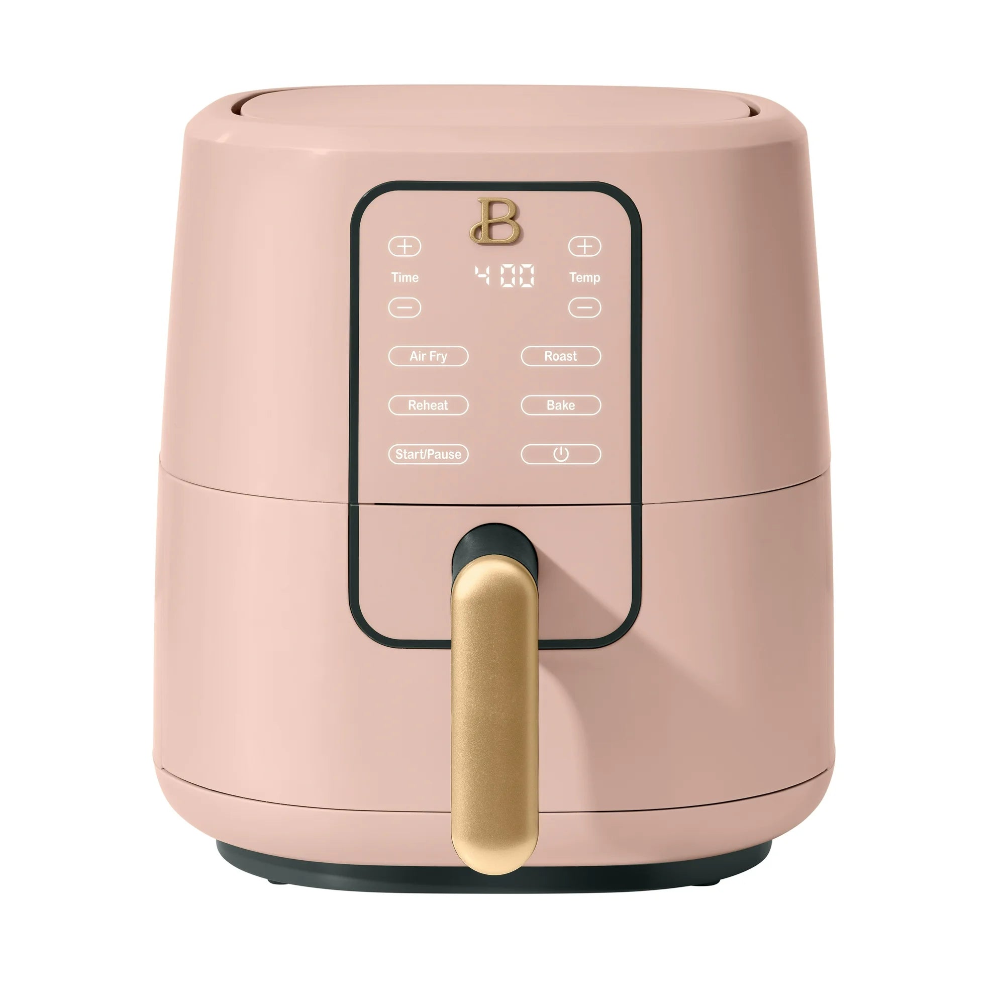 Beautiful 19704 3 Qt Air Fryer with TurboCrisp Technology, Rose by Drew Barrymore