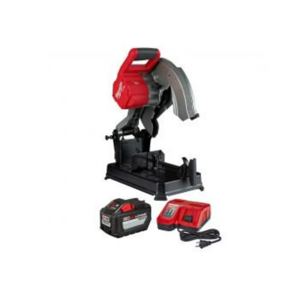 Milwaukee 2990-21HD M18 FUEL 18-Volt Lithium-Ion Brushless Cordless 14 in. Abrasive Cut-Off Saw Kit with One 12.0Ah Battery