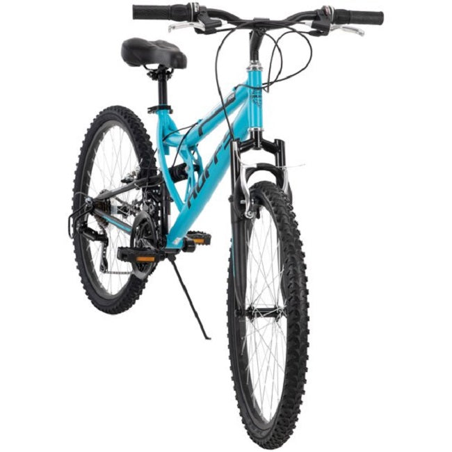 Huffy 54891P7 24 Girls Trail Runner Full Suspension Mountain Bike