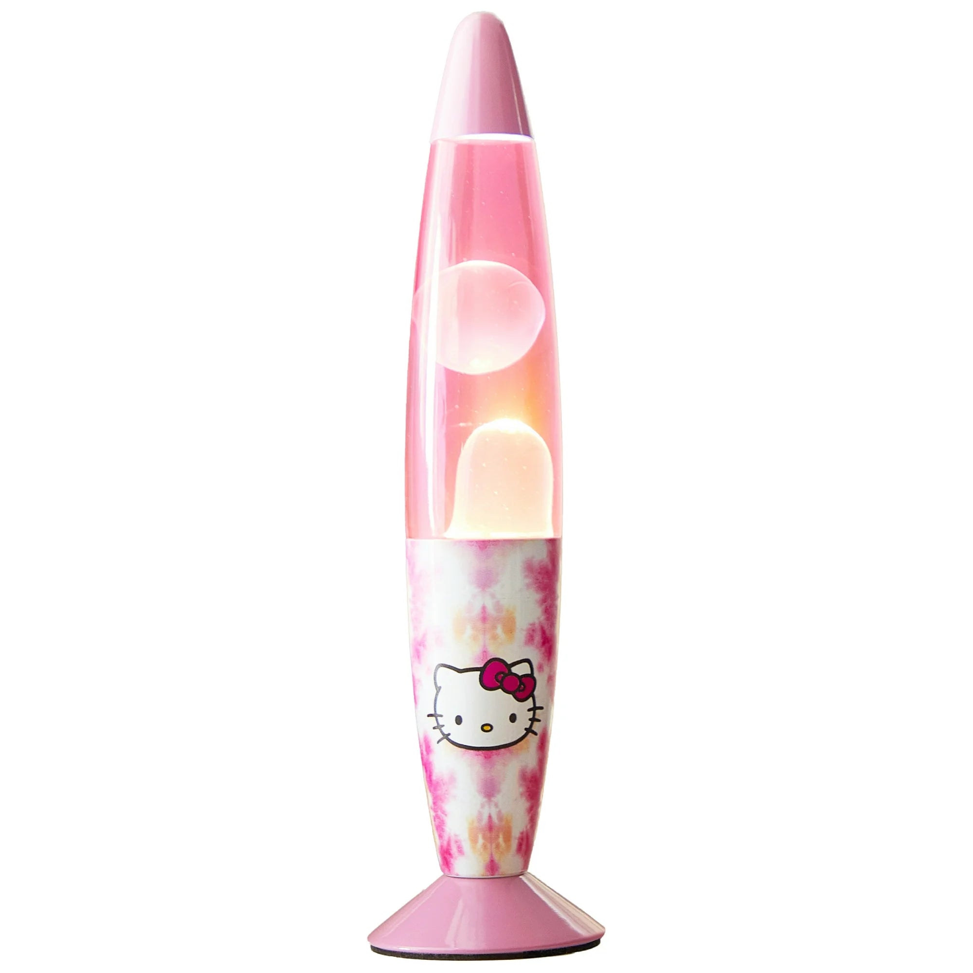 Hello Kitty 13 Motion Volcano Lamp, White Wax in Pink Liquid