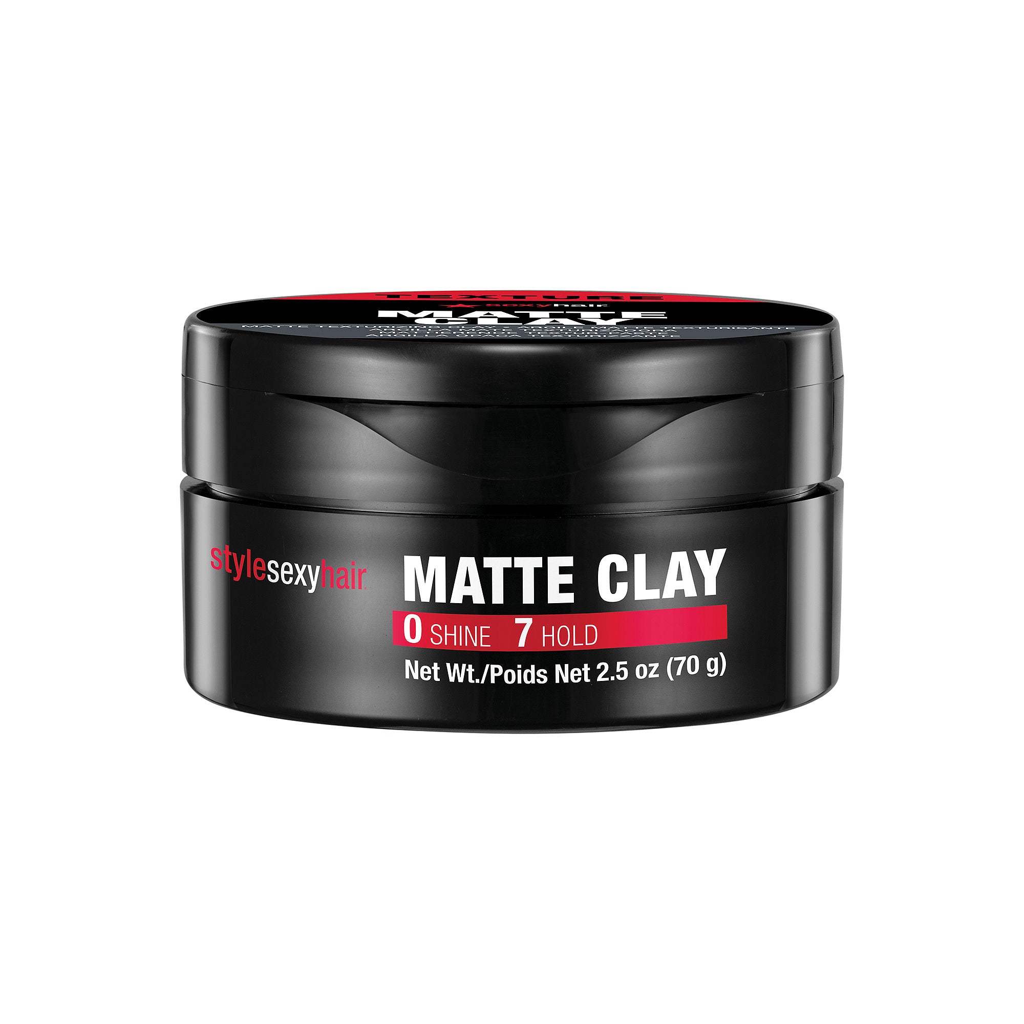 Style Sexy Hair I0121144 Matte Texturizing Clay by Sexy Hair for Men - 2.5 oz Clay