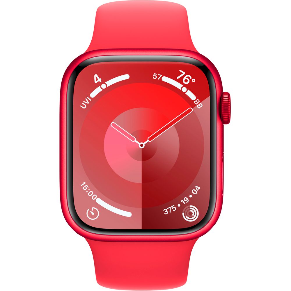 Apple Watch Gen 9 Series 9 45mm (PRODUCT)RED Aluminum - (PRODUCT)RED Sport Band MRXJ3LL/A