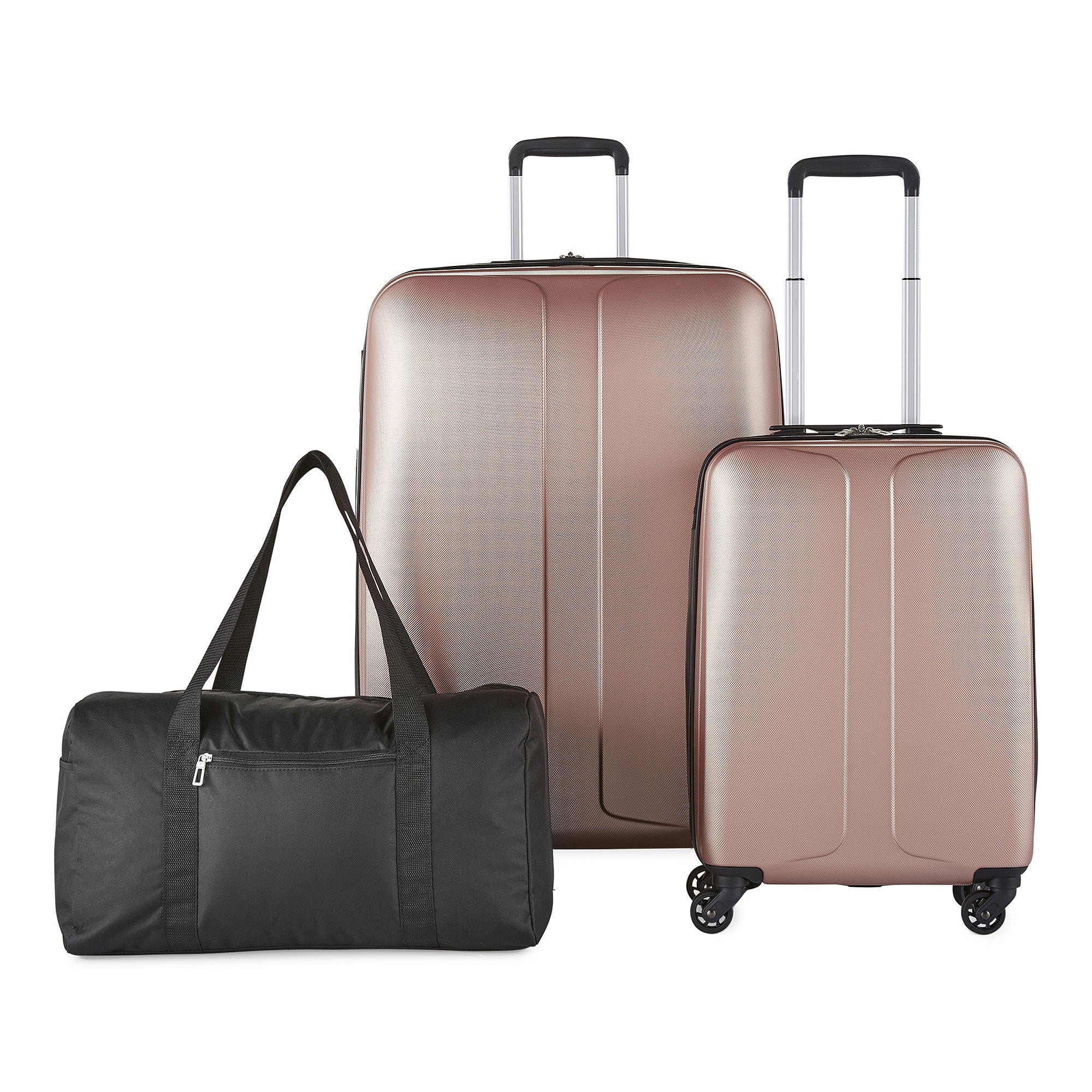 Protocol Kessler 3-Pc. Hardside Luggage Set - BLUSH ONE SIZE