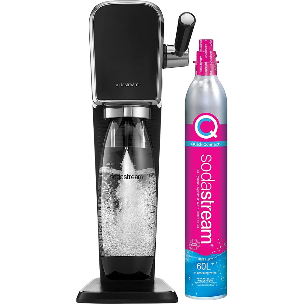 SodaStream Art Sparkling Water Maker, Manual Carbonation